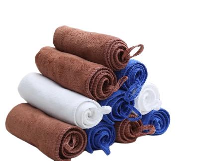 China NEW-CCJ Microfiber Towel Car Cloth Warp Face Quick Dry Kitchen Gym Sports Weft Knitting Cleaning Glass for sale