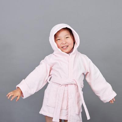 China QUICK DRY Baby Bathrobe Children's Rabbit Ear Velvet Fabric Bathrobe Lovely 100%Cotton Bathrobe for sale