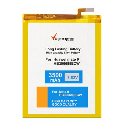 China Mobile Phone Huawei Mate 9 Replacement 3.7V Li-Ion Rechargeable Li-Polymer Battery for sale