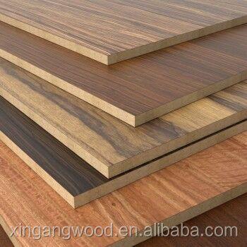 China Modern 4x8 melamine board price laminated board mdf/melamine mdf/high glossy melamine mdf for sale