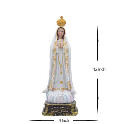 China Virgin Mary Catholic Statues Europe Christmas Door Hanger Decorations Clearance Religious Home Decor Jesus Ornaments for sale