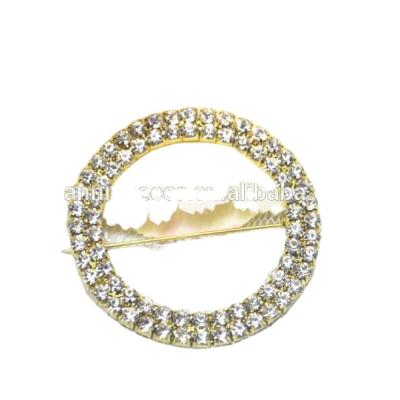 China Hot sale nickel free rhinestone small adjuster buckle for wedding decoration for sale