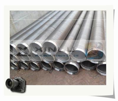 China Corrosión anti de Johnson Water Well Screen Pipe del alambre de V 8 pulgadas 10 pulgadas en venta