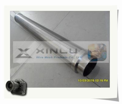 China Verlegtes Rohr Johnson Rust Resistant Pipes SS321 316 Edelstahl für Pumpen-Filter zu verkaufen