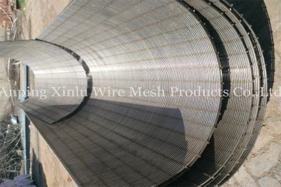 China SS 304 304L Sieve Filter Screen Juice Processing Static Wedge Wire Screen for sale