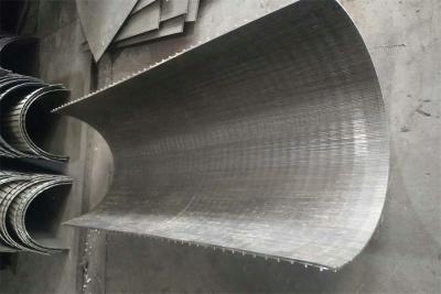 China DSM Curved Sieve Bend Screen Wedge Wire Dewatering Screen Panels for sale