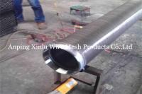 China Groef 2.0mm Pijp van het de Puttendraad Verpakte Scherm van het Filterelement de Geothermische Te koop