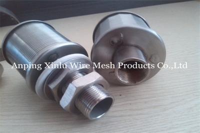 China Stainless Steel 904L Wedge Wire Filter Nozzle For Water Treatment for sale