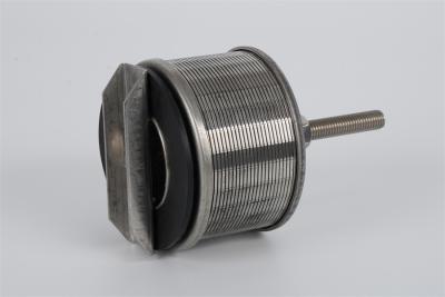 Cina doppio ugello di doppio fondo del filtro da flusso ss Johnson Screen Nozzle Wedge Wire di 82mm in vendita