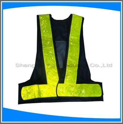 China Flashing LED Security safety vest for sale