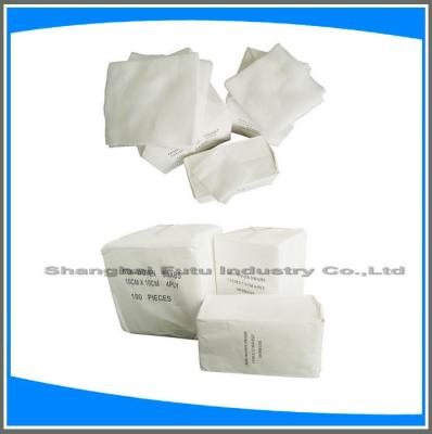 China non woven cotton Medical use hospital consumables 4 ply non woven swab non woven paper  polyester non woven fabric for sale