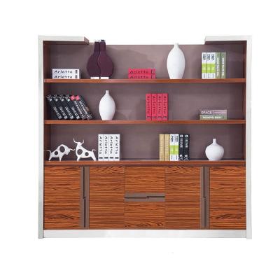 China Home Wooden Cheap Brown 2 Drawer 2020 Latest Classic 4 Door Modern Wooden Office File Cabinet for sale