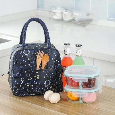 China Factory Direct Eco-friendly Cold Storage Bag Aluminum Foil Thickened Lunch Bag Student Lunch Bag for sale