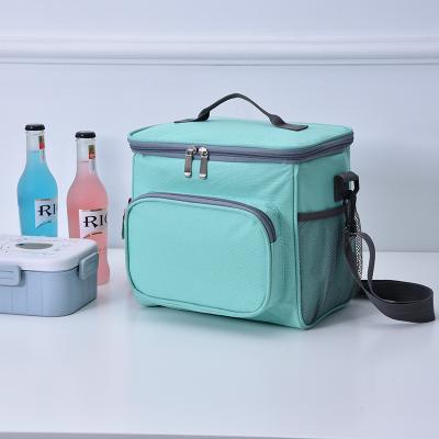 China Factory Direct Sale Waterproof Portable Nylon Insulated Lunch Cooler Bag for sale