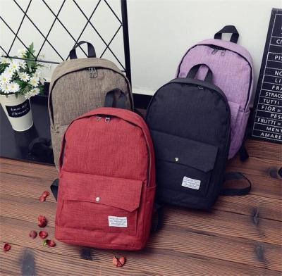 China New style youth fashion leisure backpack student school bag factory direct sales waterproof ladies backpack for sale