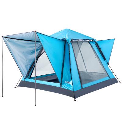 China New Sunscreen Waterpoof 2022 Family Picnic 3-4 People Tent Outdoor Gear-opening Camping Tent for sale