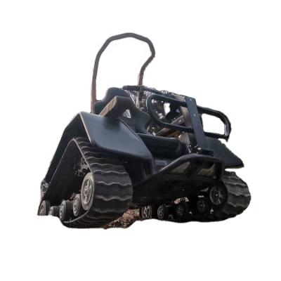 China Excavator Customized Crawler Wheelchair Crawler Track System Rubber Tracked Triangle Track All Terrain Walking Vehicle for sale