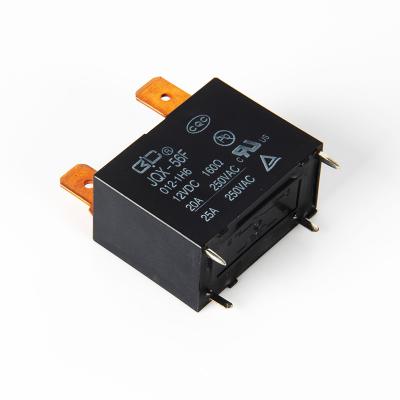 China JQX-56F High Power Relay Electromagnetic Switch 25A 250VAC 1 Form A PCB Plug-in Flux Resistant JQX-56F for sale