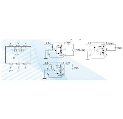 China Epoxy Optical Relay 1500V 45mA Electirc Vehicle Test Vehicle Modem Auto Input/Output Module Epoxy Optical FET MOS Photo BCV218A BC150AF Solid State Relay for sale