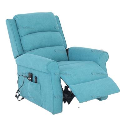 China Good Quality Reclining Comfortable Thick Cushion Living Room Armchair Theater Seating Easy Living Room Reading Recliner Sofa for sale