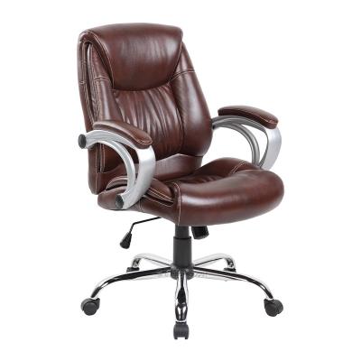 China Medium (Height) Swivel Adjustable High Quality PU Leather Office Manager's Office Chairs for sale