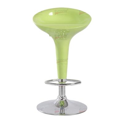 China 2022 Chrome Fiberglass OEM Bar Stool Modern Base Modern Height Adjustable Green Referee Chairs for sale