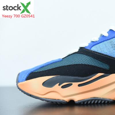 China Stockx CUSHIONING verified 1:1 original quality low top yeezy shoes women smart blue men yeezy 700 fashion sneakers shoes for sale