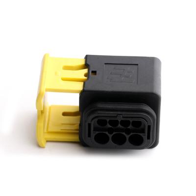 China 7 Pin Connector Delphi PA66 Automotive Female Waterproof Connector 1-1418480-1 for sale