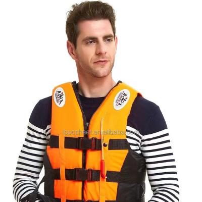 China Oxford Cloth Professional Adult Life Vest Fishing Vest Vest Marine Working Buoyancy Portable Swimming Rock Large Fishing Life Vest for sale