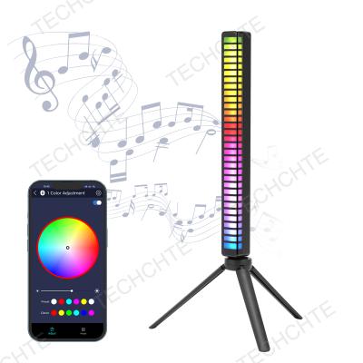 China Sound Sensitive USB Wireless APP Lamp 5v Atmosphere Lights Computer Controlled Aquarium Light JLX-D10-RGB1 for sale