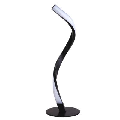 China Modern IR WIFI Table lamp APP remote control Nordic spiral simple table light for living room RGB magic lights for sale