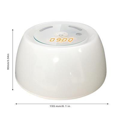 China Modern Small Night Light White Noise Sleep Lights Children's Alarm Clock Led Wake Up Light for sale