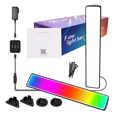 China 2021 PC Hot Sale 12scene Modes Sync Music RGB Wireless Color Smart Led Light Bars For TV PC Room Decoration for sale