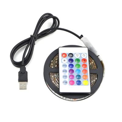 China 5V 5050 RGB LED Strip Light USB TV Residential 30LED Background Waterproof 0.5M 1M 2M 3M 4M 5M for sale