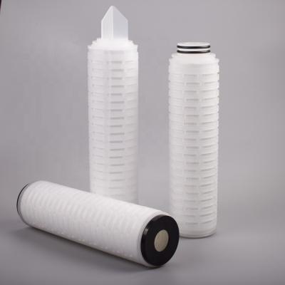 China Garment Shops Replacement Absolute Efficiency And Density Pleated Filter Cartridge For Gel Removal for sale