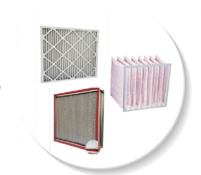 China High Quality HEPA Filtering Air Filter 99% Effect Industrial And Medical Air Filters for sale