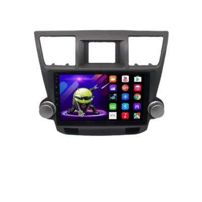 China 9 inch Android Car GPS Navigation GPS For Toyota Highlander 2009-2012 Multimedia Player WIFI FM BT SWC Radio 2Din Car DVD Player for sale