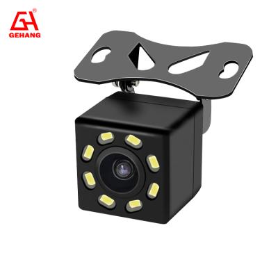 China 8 LED Car Camera Reverse Camera Waterproof Rearview CMOS Image Sensor Waterproof Reverse Camera for sale