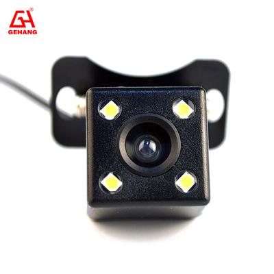 China Waterproof Car Reversing Camera HD Night Vision Shooting With 4 LED Lights Rear View Image Reverse for sale