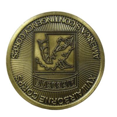 China Europe Manufacturer Custom Navy Military Souvenir Gold Enamel Silver Copper Bronze Zinc Alloy 3D Metal Challenge Commemorative Coin for sale