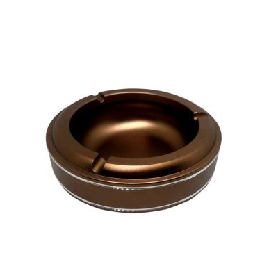 China New style custom portable creative production zinc alloy metal zinc alloy ashtray for sale