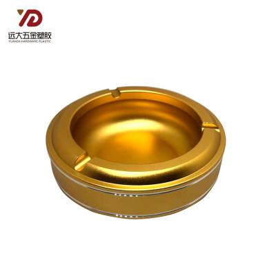 China High Quality Zinc Aluminum Alloy OEM Factory Ideas Customized Forming Zinc Alloy Metal Logo Cigar Ashtray for sale