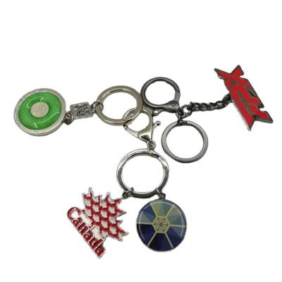 China Metal High Quality 2021 New Design Custom Colors Personalized Style Metal Keychains for sale