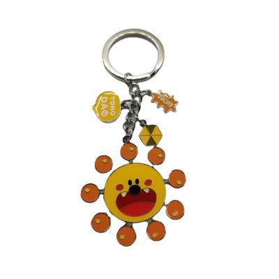 China Wholesale Good Quality Low Price Metal Keychains Cute Design Mini Fashion Gifts Metal Keychains for sale