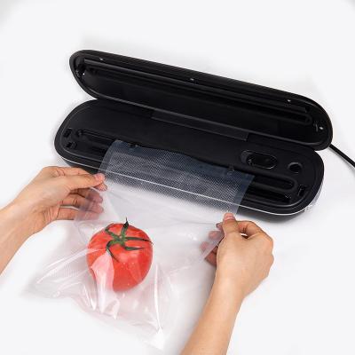 China Household Kitchen Keep Food Packaging Machine Fresh Sealer 220V/110V Mini Household Food Vacuum Packer for sale