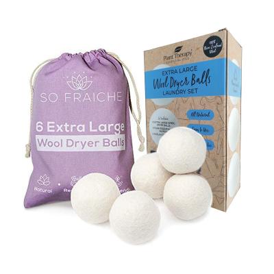 China Wholesale Authentic New Zealand Organic 100% Authentic Organic Wool Balls Dryer Smell Elimination/Dehumidification China Factory Wool Ball Drier for sale