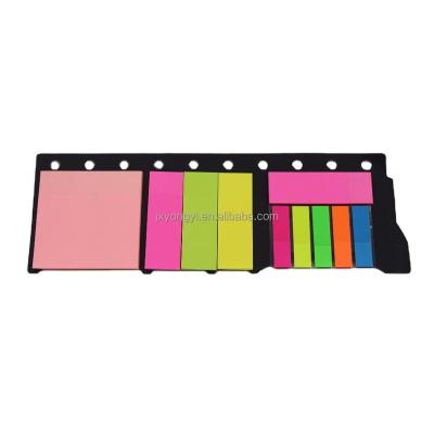 China Self Adhesive Pastel Markers Sublimation Page Customized Sticky Note Holder for sale