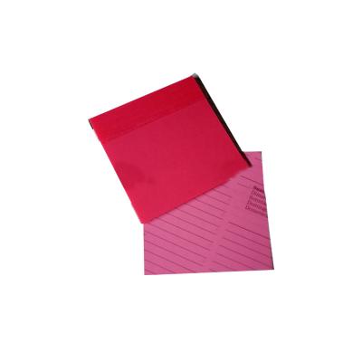 China Custom Wholesale Self-adhesive Mini Square Self Adhesive Transparent Plastic Removable Clear Plastic Removable Clear Sticky Note For Student for sale