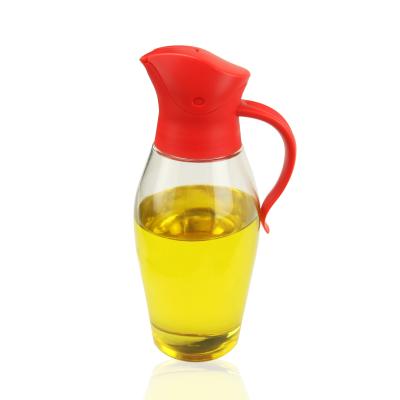 China 550ml Cooking Seasoning Glass Jars , Kitchen Oil Container Easy To Control for sale