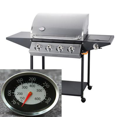 China Irregular Shape Grill Thermometer 150℉ To 600℉ Silver Color Used On Oven for sale